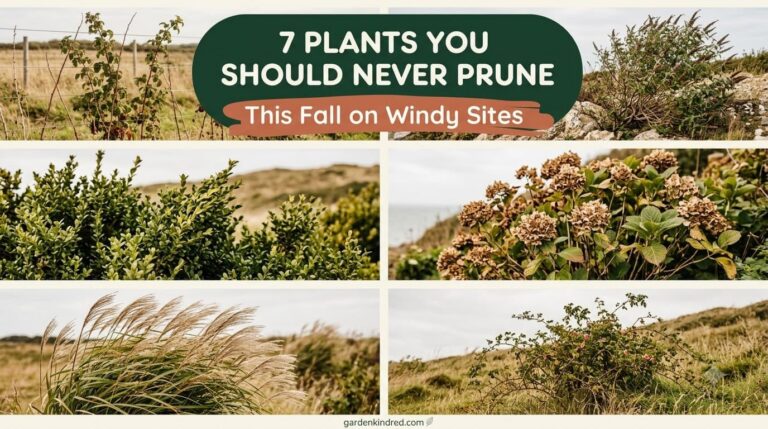 7 Plants You Should Never Prune in Fall on Windy Sites
