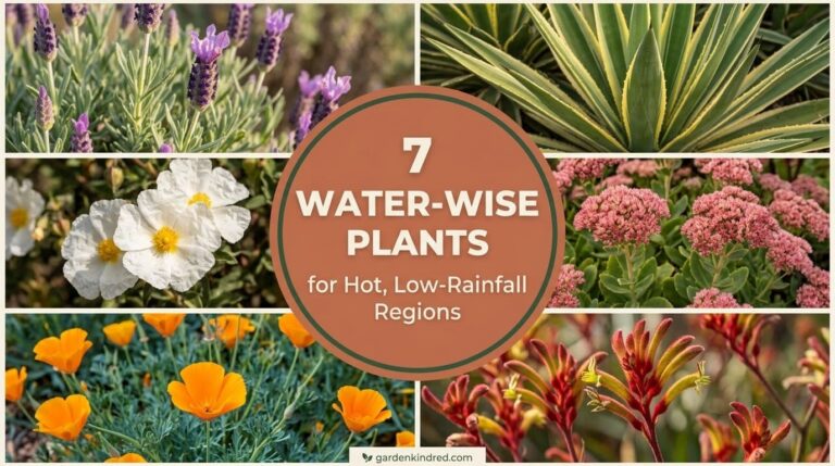 7 Real Water-Wise Plants for Hot, Low-Rainfall Regions (Zone Data Included)
